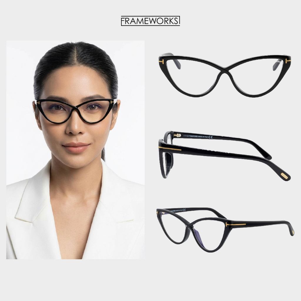 TOM FORD กรอบแว่น รุ่น TF5729-B