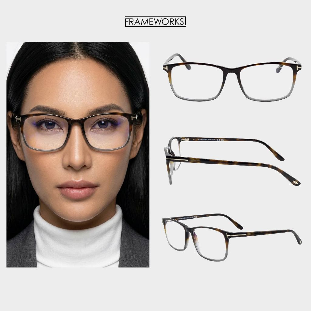 TOM FORD กรอบแว่น รุ่น TF5584-B